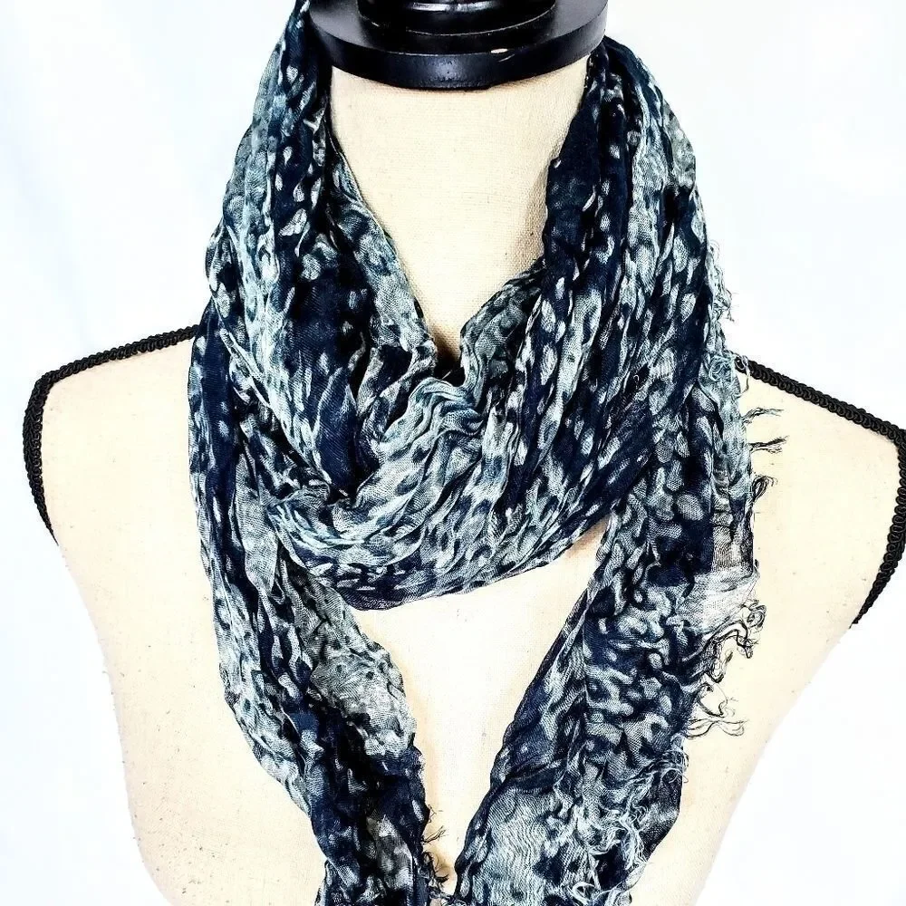 Tahari Snakeskin Print Large Modal Scarf
